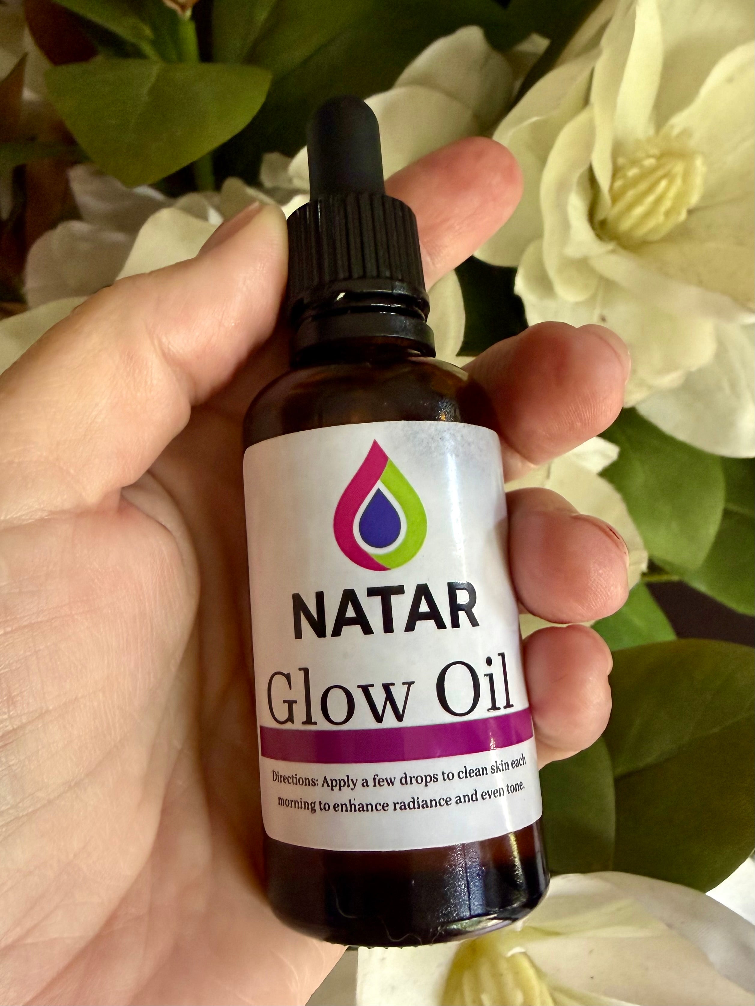 NATAR Glow Oil | Natural Facial Oil for Radiant Skin