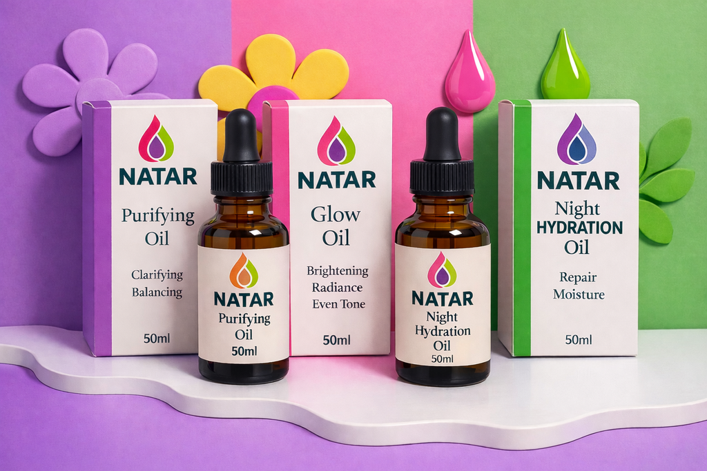 NATAR Purifying Oil – Balancing Facial Oil for Oily & Combination Skin