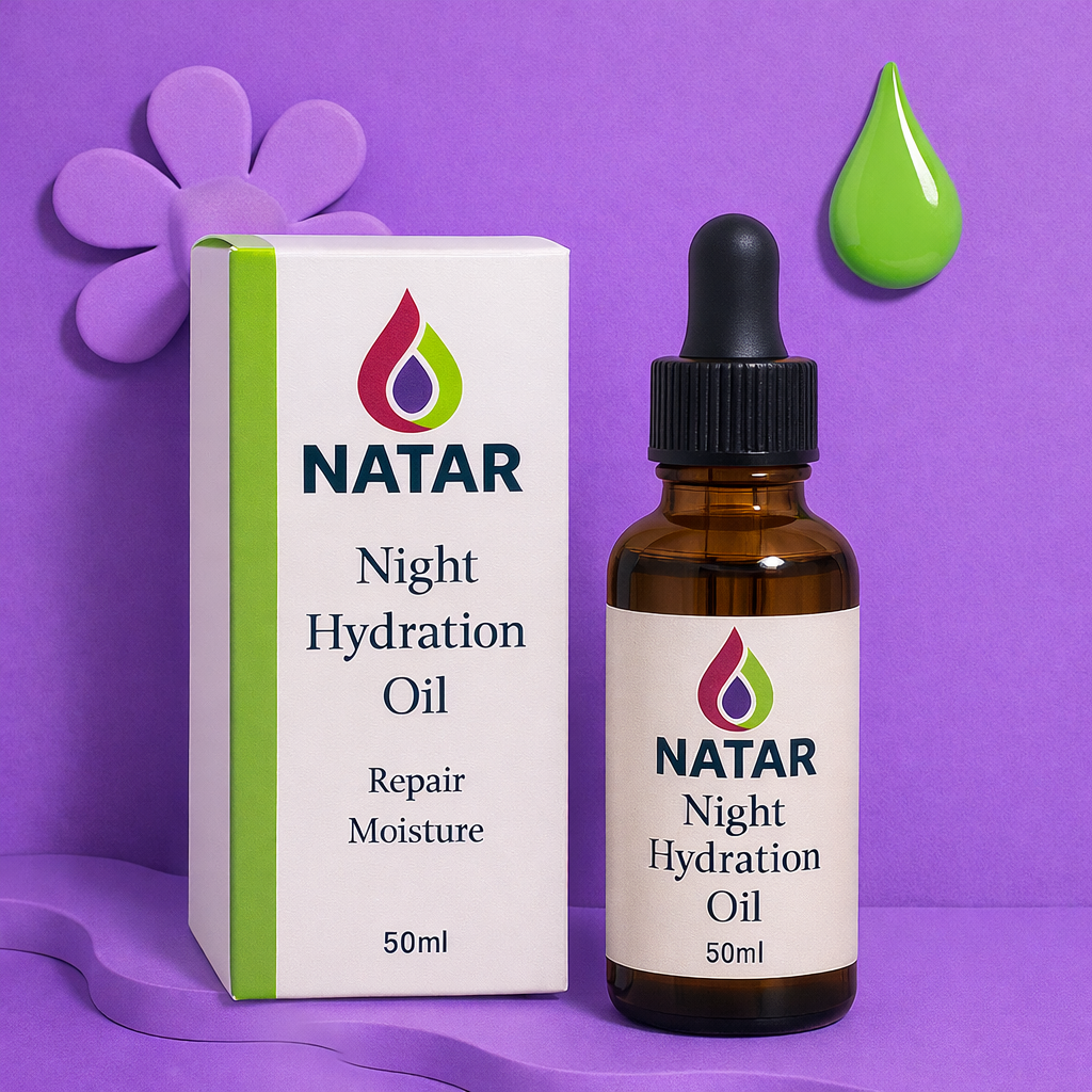 Natar Complete Skin Ritual | Glow, Purify & Hydrate Facial Oil Bundle