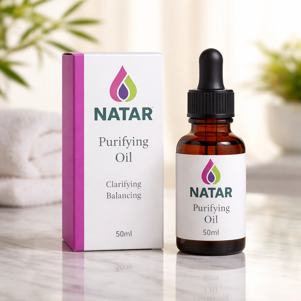 Natar Complete Skin Ritual | Glow, Purify & Hydrate Facial Oil Bundle